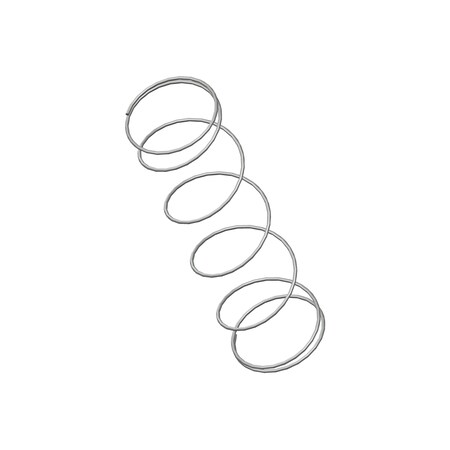 Approved Vendor Compression Spring, O=1.031, L= 3.75, W= .036 G309969906